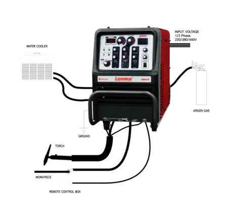 Máy hàn TIG AC/DC 500A -500LA làm mát bằng nước