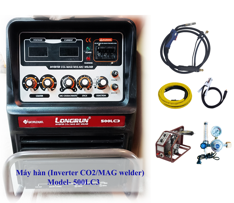 MÁY HÀN CO2/MIG/MAG giá rẻ 500A