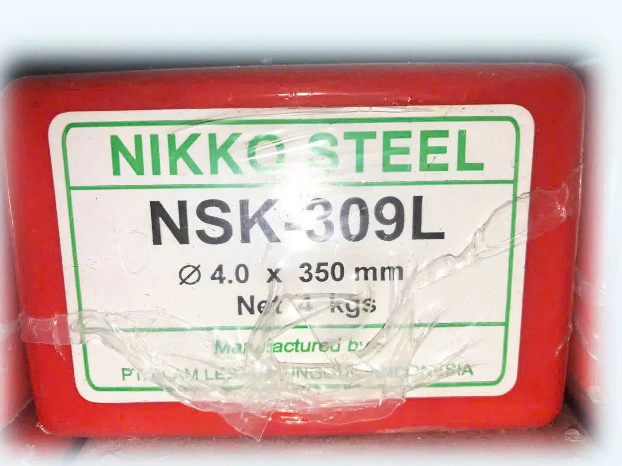 QUE hàn thép nikko NSK-309L 4.0mm